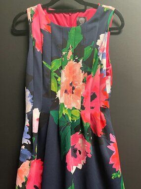 Vince Camuto Sleeveless Skater Dress